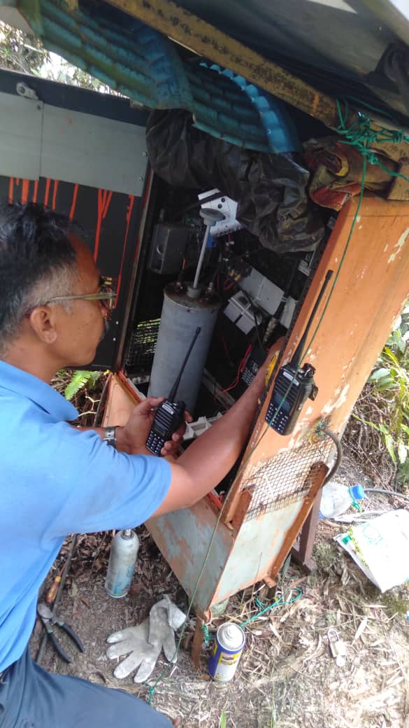 9M4RLD Senggaraan Repeater Gunung Ledang Persatuan Jalur Selatan
