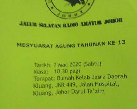 Mesyuarat Agung Tahunan JASRA ke 13 dan AJK JASRA 2020/2021