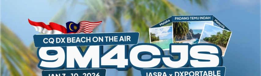 JASRA & DXPortable to Host CQ DX iBOTA – Beaches On The Air Activation in Melaka