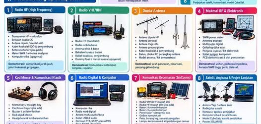 Pameran Radio Amatur: Kenali, Belajar, Berhubung, STEM
