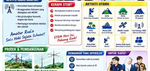 Amateur Radio & STEM: Building Malaysia’s Digital Generation Through One Hobby